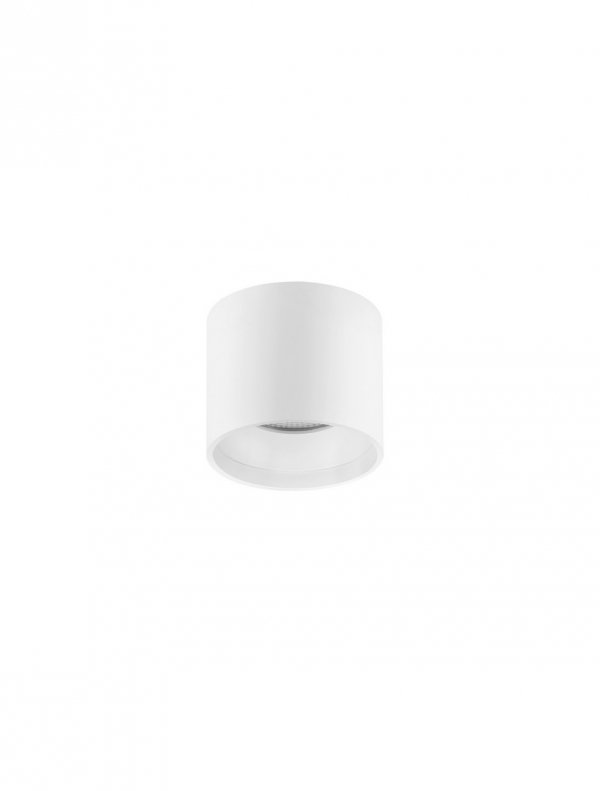 Nowoczesny plafon lampa sufitowa LED biała tuba uniwersalna minimalistyczna aluminiowa CENVARO LE45516 Luces Exclusivas
