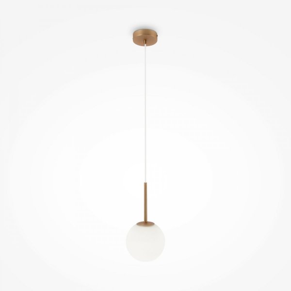 Lampa Wisząca Metalowa Szklana Kula BASIC MOD321PL-01G1 MAYTONI
