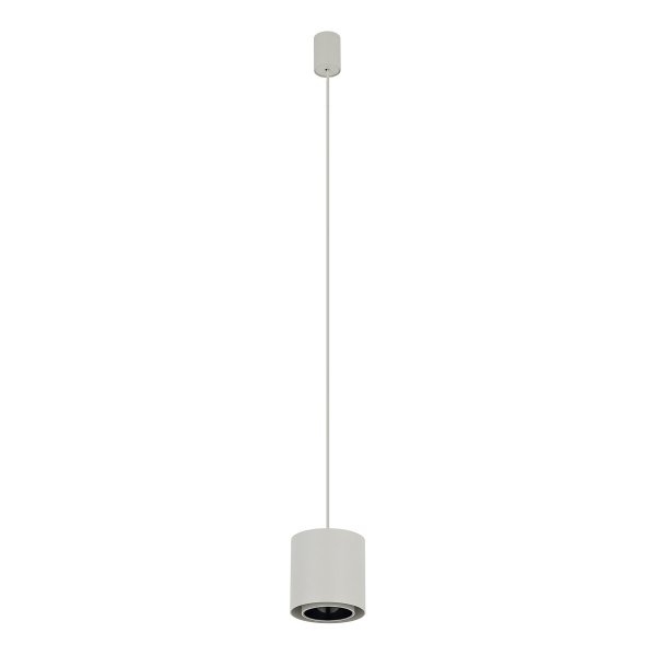 Lampa wisząca spot tuba POINT DUO silk grey 11513 Nowodvorski Lighting