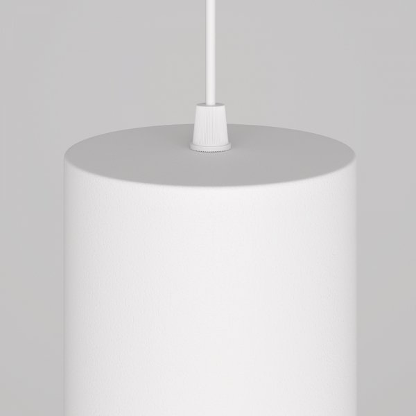  Lampa wisząca nowoczesna klasyczna LED tuba aluminium biała regulacja wysokości Orlo MAYTONI P085PL-12W3K-W