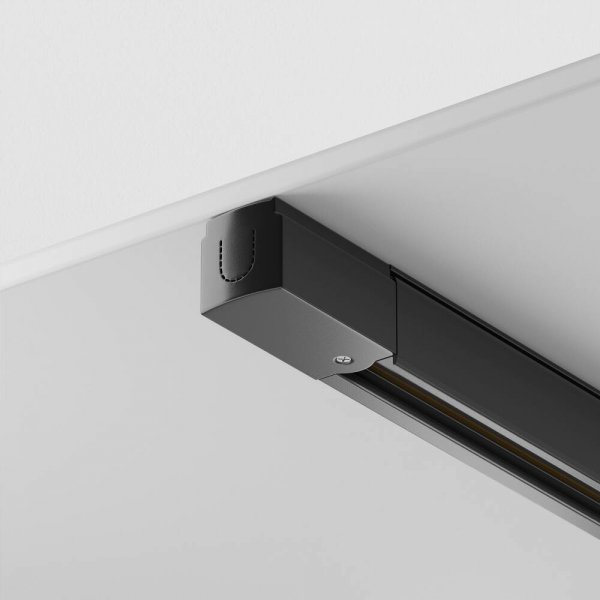 Natynkowy/zwieszany szynoprzewód do systemu 3-fazowego aluminium czarny Busbar trunkings Trinity  MAYTONI TRX005-311B