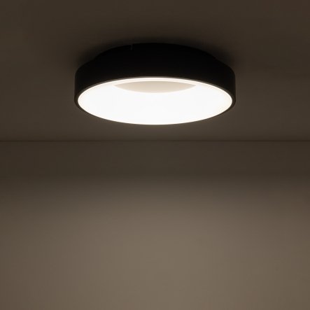 Nowoczesna Oprawa Sufitowa Plafon NIKKI ROUND LED BLACK 48W 3000K 11207 Nowodvorski Lighting