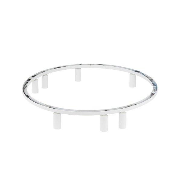 Nowoczesna lampa sufitowa biały minimalistyczny plafon FOURTY ROUND VII WHITE 11945 Nowodvorski Lighting 