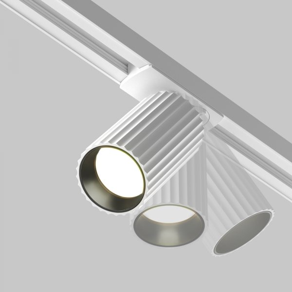 Ścieżka świetlna lampa szynowa nowoczesna regulowana tuba aluminium biały Calipso MAYTONI TR218-1-GU10-W