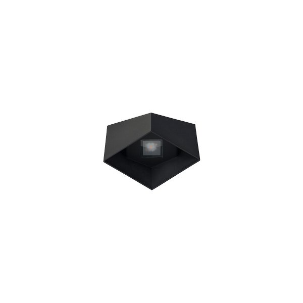 Nowoczesny Kinkiet Zewnętrzny IP54 TRIANGLES LED BLACK 8142 NOVODVORSKI