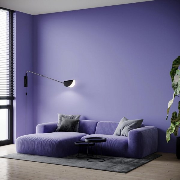 Czarny Designerski Kinkiet z wyłącznikiem MOLLIS MOD126WL-01B1 MAYTONI
