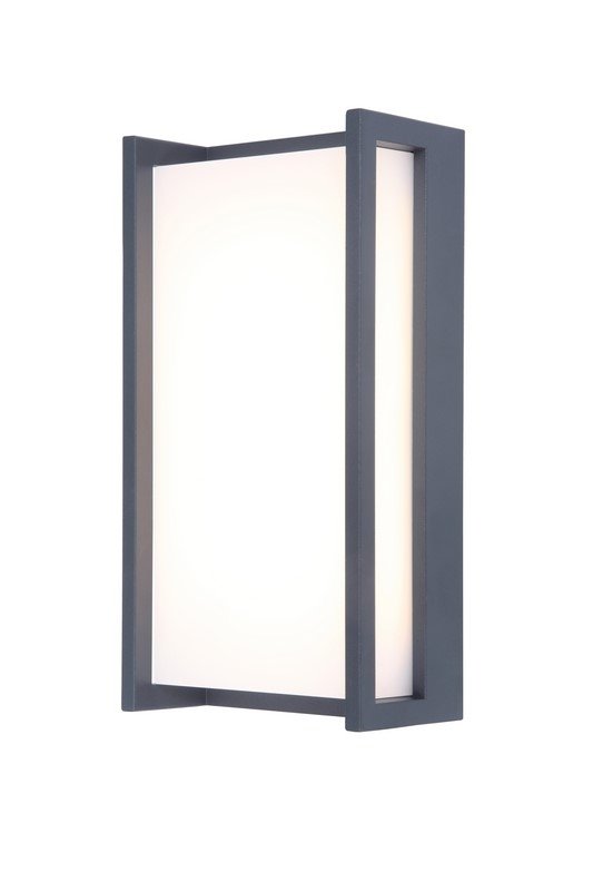 Zewnętrzny kinkiet elewacyjny w kolorze antracytowym QUBO IP54  5193001118Lutec