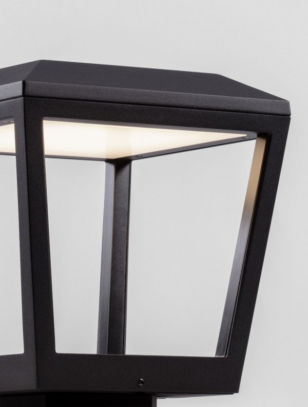 Lampa zewnętrzna do ogrodu LED aluminiowa kolor antracyt minimalistyczna nowoczesna IP65 SARILCO LE75176 Luces Exclusivas
