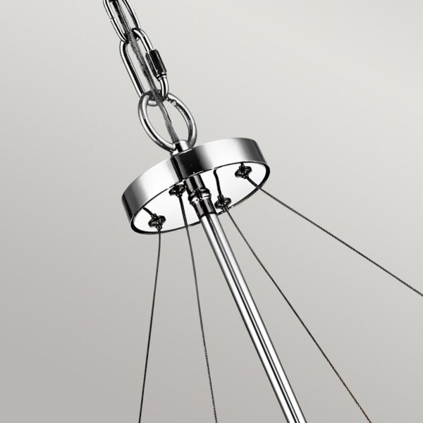 Kryształowy Żyrandol / Lampa wisząca Piper Kichler KL-PIPER-6P-PC Polerowany chrom
