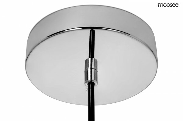 Szklana dymiona lampa wisząca NEMO sp1 d40 Ideal Lux 094229