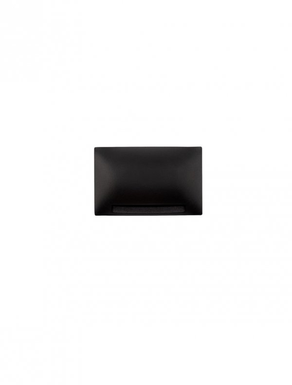 Kinkiet zewnętrzny LED czarny prostokątny wypukły minimalistyczny nowoczesny IP65 PLASENA LE75299 Luces Exclusivas