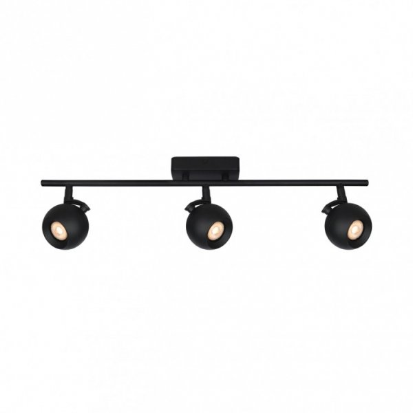 Czarna Oprawa Ścienno Sufitowa LAFIN SPL-45379-3-BK ITALUX