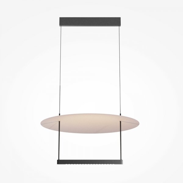  Nowoczesna lampa wisząca LED metalowa czarna możliwość ściemniania AMBIENCE MAYTONI MOD280PL-L30B3K1