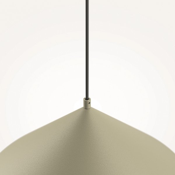 Nowoczesna Lampa Wisząca Basic Colors Maytoni MOD167PL-01BG Stożkowy Kształt Szara