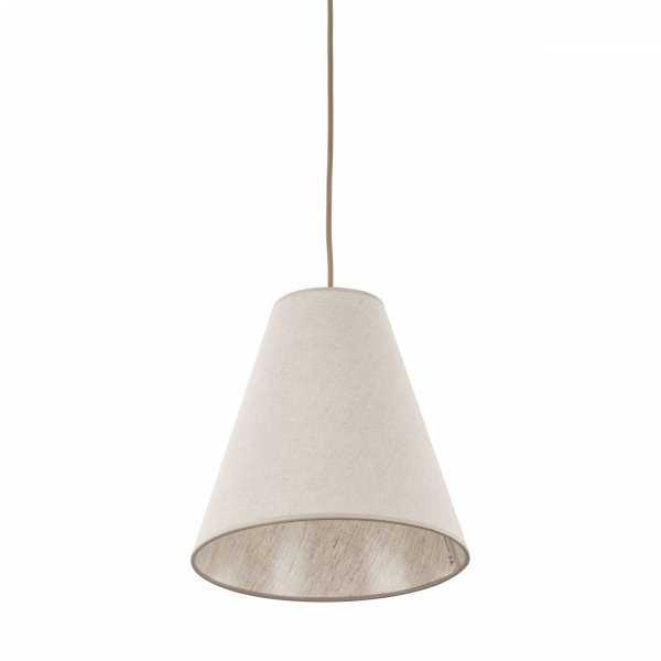 beżowa lampa wisząca abażurowa CONEA 11202 TK-LIGHTING