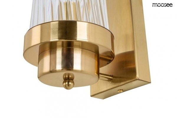 Kinkiet Ścienny Glamour złota COLUMN MSE010100361 MOOSEE
