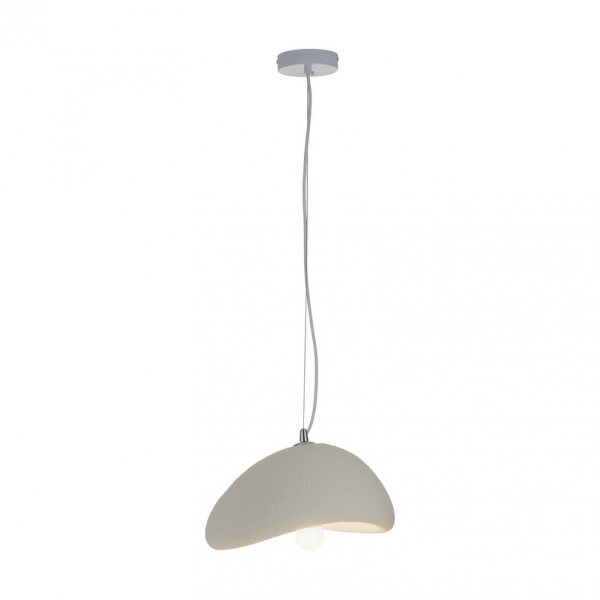 Dekoracyjna nowoczesna biała lampa wisząca designerski styl STONE DN426-300 