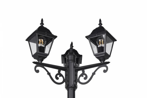 Lampa Ogrodowa Klasyczna Czarna LIVENZA 405760332 TRIO