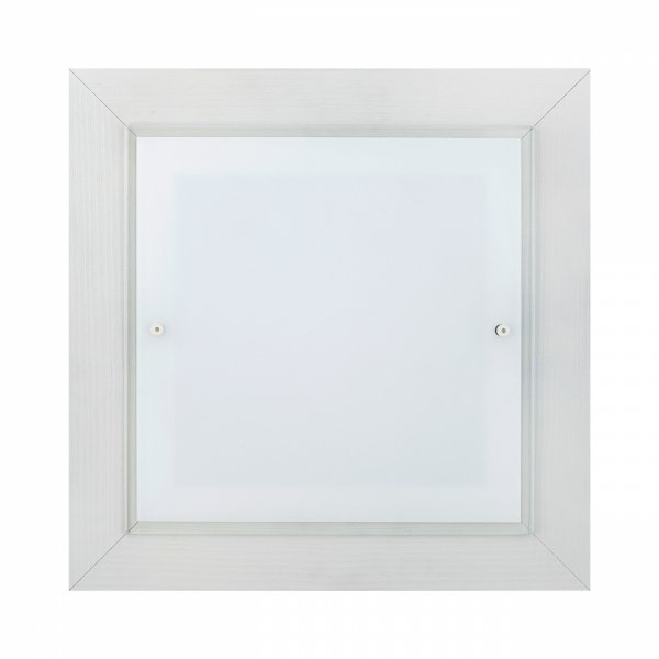 Lampa sufitowa plafon kwadratowy 42cm drewniany klasyczny nowoczesny minimalistyczny biały TABOR 1865 Argon