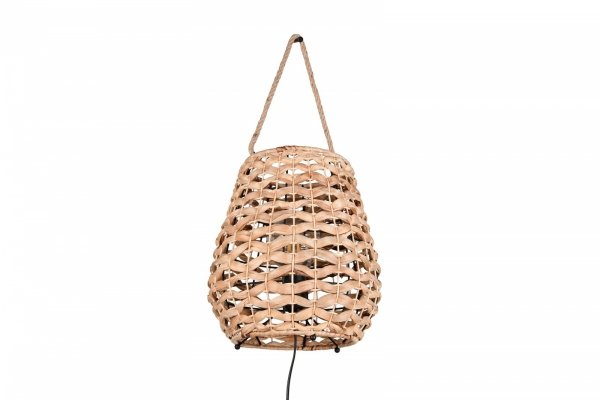 Lampka stołowa nocna z możliwością zawieszenia pleciona kolor naturalny tuba boho rustykalna industrialna minimalistyczna klasyczna JEAN R56221036 Rl 