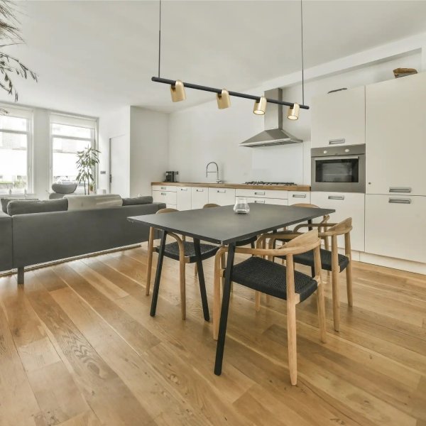 Lampa wisząca Slide Long do salonu do biura PL0124-BS Yaskr szczotkowany mosiądz 3000K
