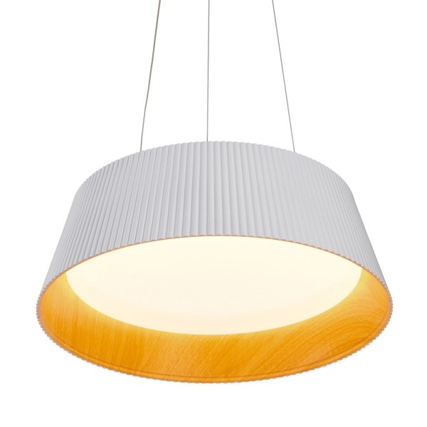 Biała lampa wisząca FRILL LED 45 cm ST-DL6487-WH Step Into Design