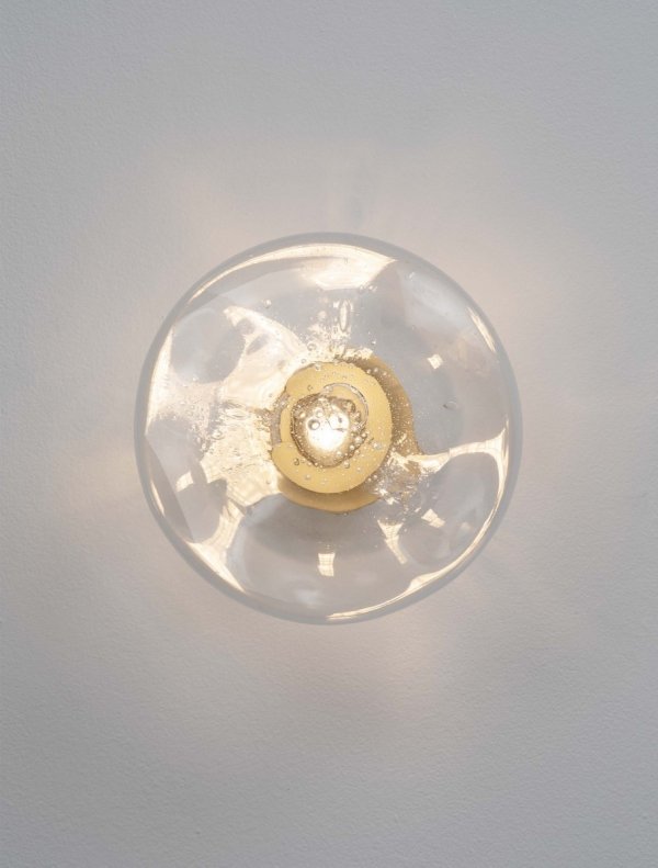 Szkalny Kinkiet z Formowanego Szkła Luces Exclusivas NAYARIT LE44932