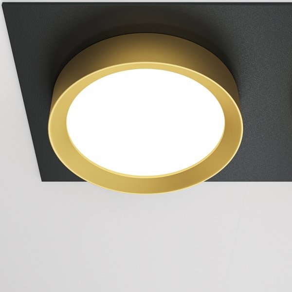 Oprawa Wpuszczana Downlight Hoop Maytoni DL086-02-GX53-SQ-BG