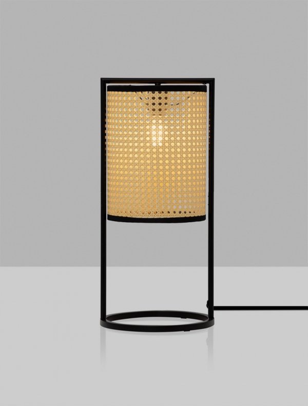 Lampa Stołowa Boho z Ratanowym Abażurem Luces Exclusivas SECHURA LE44863