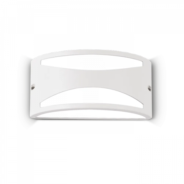 Nowoczesny Biały Kinkiet Ogrodowy REX 092430 IDEAL LUX