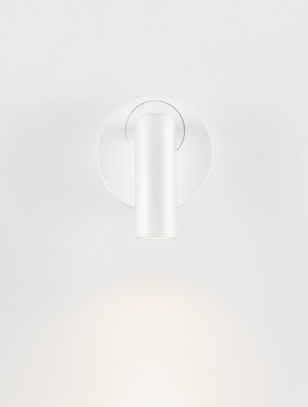 Kinkiet ścienny LED aluminiowy biały regulowany do czytania tuba minimalistyczny uniwersalny TINVALO LE45532 Luces Exclusivas