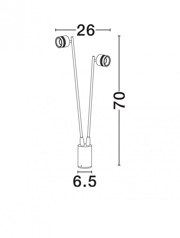 Lampa ogrodowa słupek LED aluminiowa kolor antracyt minimalistyczna klasyczna IP65 BELANOR LE75165 Luces Exclusivas
