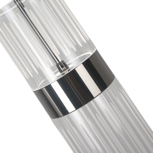 Designerska lampa wisząca w kolorze chrom nowoczesna art deco glamour AMBIENTE LED CCT LP-1510/3L CH Light Prestige
