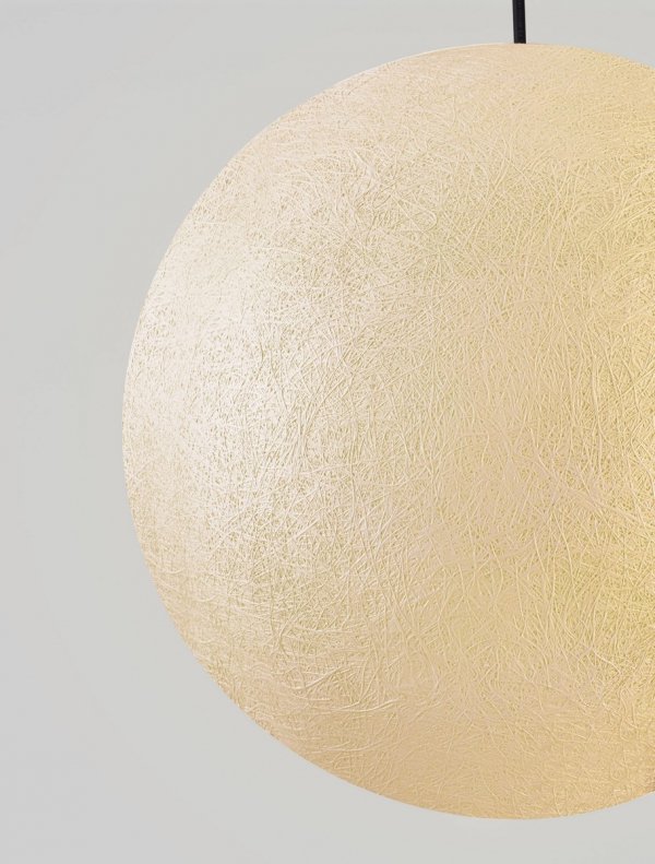 Zewnętrzna lampa wisząca kula z włókna żywicznego CELENDIN LE73761 Luces Exclusivas