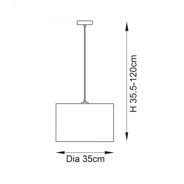 Lampa wisząca okrągła z trawy morskiej boho designerska naturalna rustykalna Longshore 101691 ENDON