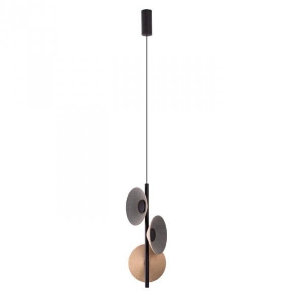 Nowoczesna Lampa Wisząca LED Designerska Kremowe Klosze PURO P0563 MAXLIGHT