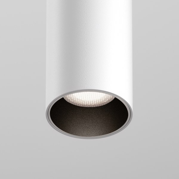 Ścieżka świetlna lampa szynowa lampa wisząca LED aluminium biały Focus LED Maytoni TR041-4-12WTW-DD-W