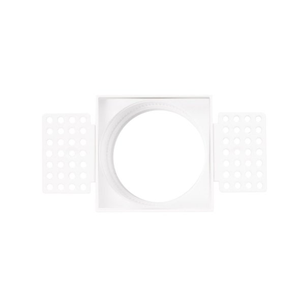 Oprawa wpustowa do skompletowania minimalistyczna okrągła biała aluminiowa Spilio H190.04 MAXLIGHT 