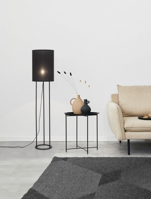 Lampa Podłogowa Czarna Minimalistyczna SAHUAYO LE42881 LUCES EXCLUSIVAS