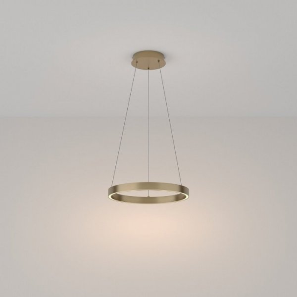 Lampa Wisząca Okrągła Mosiężna RIM MOD058PL-L22BS3K MAYTONI