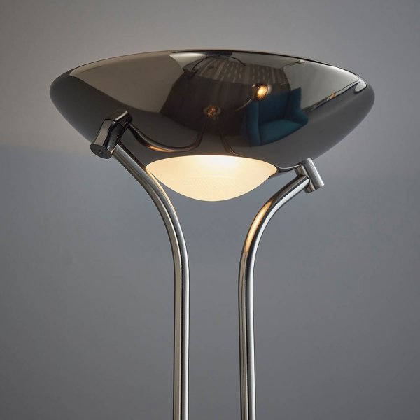 Designerska Lampa Podłogowa Nowoczesna Czarna ROME ROME-BC ENDON