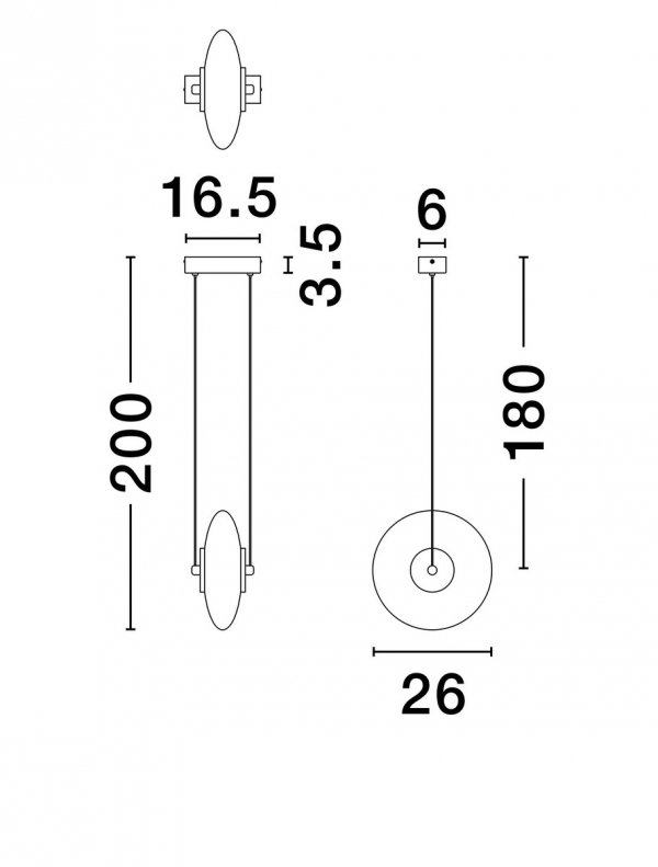 Lampa wisząca HUACARAJE LE44827 Luces Exlusivas