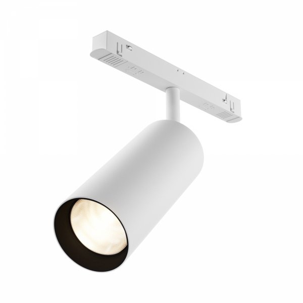Biała Lampa Szynoprzewodowa Tuba Reflektor Magnetyczny FOCUS EXILITY TR032-2-20W3K-S-W MAYTONI