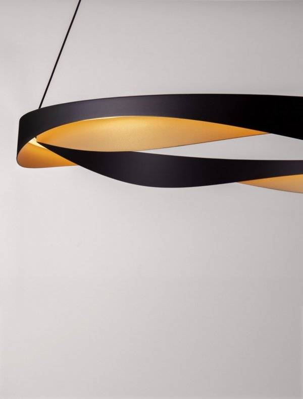 Czarno złota lampa wisząca PATAPO LE44460 Luces Exlusivas