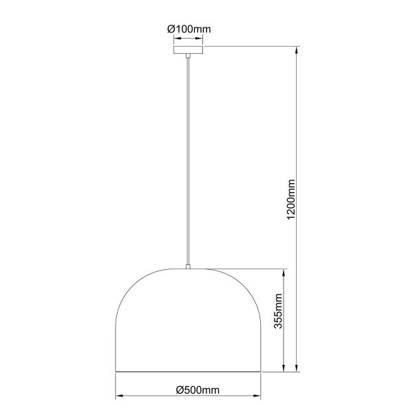 Naturalna pleciona lampa wisząca z rattanu w stylu japandi KANSOLP-2025/1P 50 cm Light Prestige