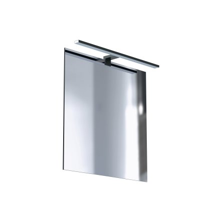 Nowoczesny Kinkiet Ścienny Nad Lustro Chrom IP44 CEZANNE LED CHROME M 3000K 10666 Nowodvorski Lighting