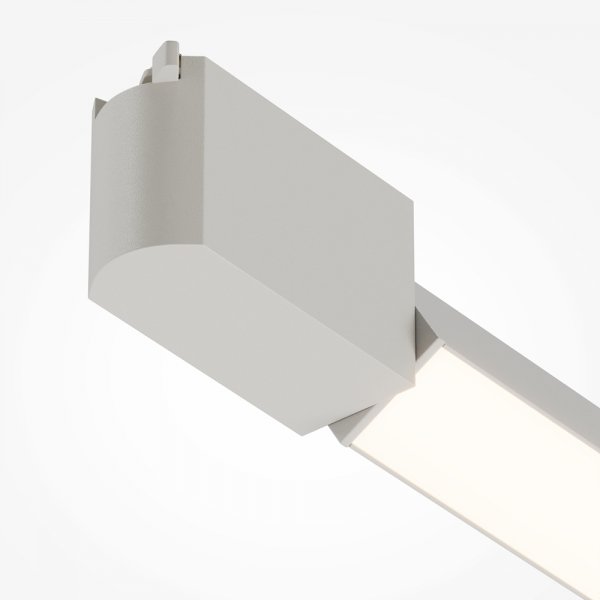  Ścieżka świetlna lampa szynowa LED nowoczesna aluminium biała Basis MAYTONI TR104-1-12W3K-W-DE