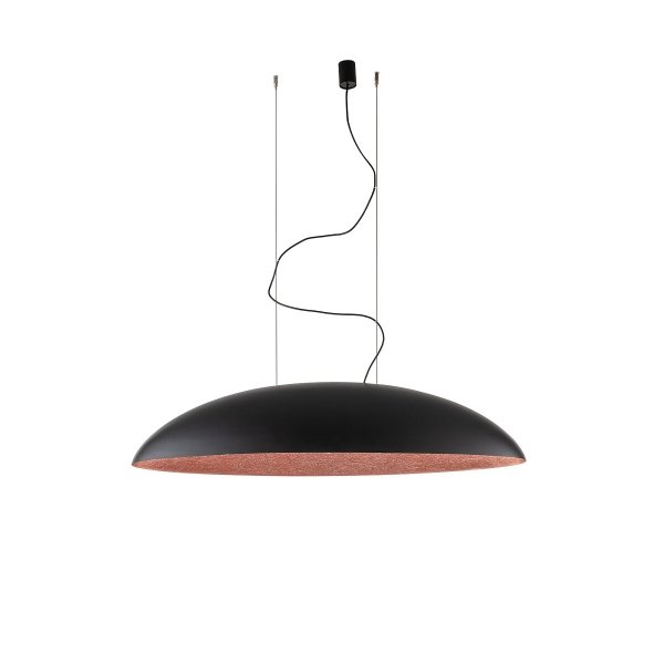 Czarno Miedziana Lampa Wisząca CANOE Black/Copper 10322 Nowodvorski Lighting