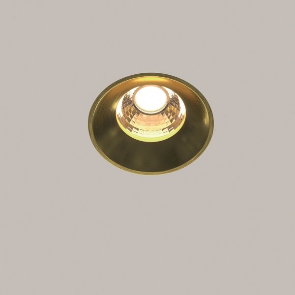 Mosiężna Oprawka Wpuszczana Downlight Round Maytoni DL058-12W3K-TRS-BS