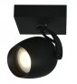 Spot Downlight Czarny PRESTON 09937/01/30 LUCIDE 